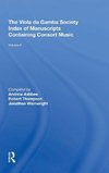 The Viola da Gamba Society Index of Manuscripts Containing Consort Music