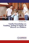 Family Knowledge on Feeding, Saving & Impact of Divorce on Children