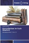 Kursarbeiten im Fach Deutsch