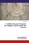 1 million houses Program for Angola, Some ideas for success