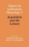 Papers in Laboratory Phonology V