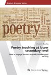 Poetry teaching at lower secondary level