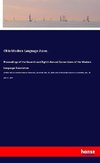 Proceedings of the Seventh and Eighth Annual Conventions of the Modern Language Association