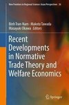 Recent Developments in Normative Trade Theory and Welfare Ec