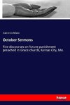 October Sermons