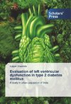 Evaluation of left ventricular dysfunction in type 2 diabetes mellitus