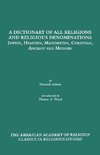 A Dictionary of All Religions and Religious Denominations