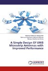 A Simple Design Of UWB Microstrip Antennas with Improved Performance