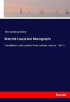 Selected Essays and Monographs