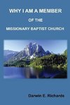 Why I Am A Member Of The Missionary Baptist Church