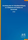 Verordnung über die Teilzeitbeschäftigung von Soldatinnen und Soldaten der Bundeswehr