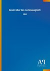 Gesetz über den Lastenausgleich