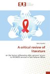 A critical review of literature