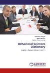 Behavioral Sciences Dictionary