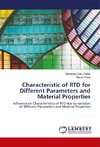 Characteristic of RTD for Different Parameters and Material Properties
