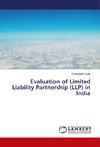 Evaluation of Limited Liability Partnership (LLP) in India