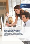 International Students Adjustment to College