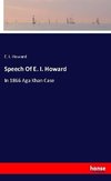 Speech Of E. I. Howard