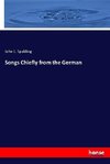 Songs Chiefly from the German