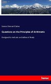 Questions on the Principles of Arithmetic