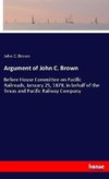 Argument of John C. Brown
