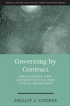 Cooper, P: Governing by Contract