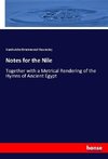 Notes for the Nile