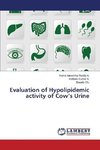 Evaluation of Hypolipidemic activity of Cow's Urine