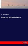 Water, air, and disinfectants