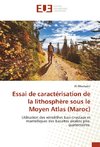 Essai de caractérisation de la lithosphère sous le Moyen Atlas (Maroc)