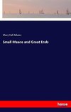 Small Means and Great Ends