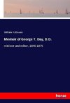 Memoir of George T. Day, D.D.