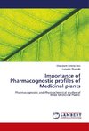 Importance of Pharmacognostic profiles of Medicinal plants