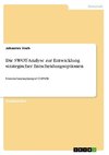 Die SWOT-Analyse zur Entwicklung strategischer Entscheidungsoptionen