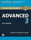 Cambridge English Advanced 3. Student's Book with answers and downloadable audio
