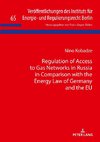 Regulation of Access to Gas Networks in Russia in Comparison with the Energy Law of Germany and the EU