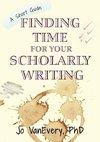 Finding Time for your Scholarly Writing