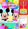 Disney Baby - Micky und Minnie - Zum Geburtstag viel Glück! - Geburtstags-Soundbuch mit 1 Melodie und leuchtender Kerze - Pappbilderbuch für Kinder ab 12 Monaten