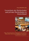 Verzeichnis der Hochschulen und privater Hochschulen in Deutschland