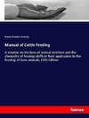 Manual of Cattle Feeding