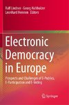 Electronic Democracy in Europe