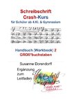 Schreibschrift Crash-Kurs - Handbuch 2 - Großbuchstaben