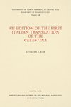 An Edition of the First Italian Translation of the Celestina