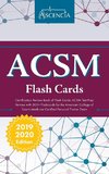 ACSM Certification Review Book of Flash Cards
