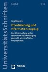Privatisierung und Informationszugang