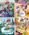 Nelson Mini-Bücher: 4er Disney Micky und die Flinken Flitzer 1-4