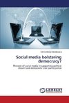 Social media bolstering democracy?