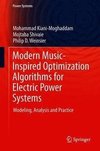 Modern Music-Inspired Optimization Algorithms for Electric Power Systems
