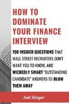 How to Dominate Your Finance Interview