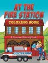 At The Fire Station Coloring Book